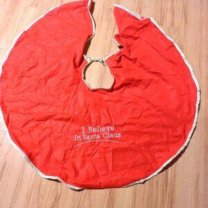 Christmas Tree Skirt - inchI Believe in Santa Clausinch